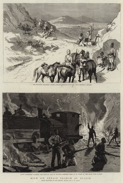Se sirem Geraldem Grahamem v Suakimu od Charles Edwin Fripp